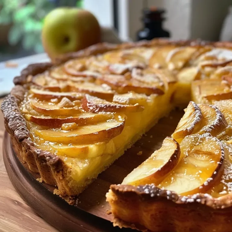 ['Close-up of Apfel-Zimt-Butterkuchen showing moist apple layers and a dusting of cinnamon.', 'Side view of a slice of Apfel-Zimt-Butterkuchen, highlighting the soft texture and apple pieces.', 'A detailed image of Apfel-Zimt-Butterkuchen showcasing apples and a golden crust.', 'Juicy, moist Apfel-Zimt-Butterkuchen slice with visible apples and a cinnamon topping.']