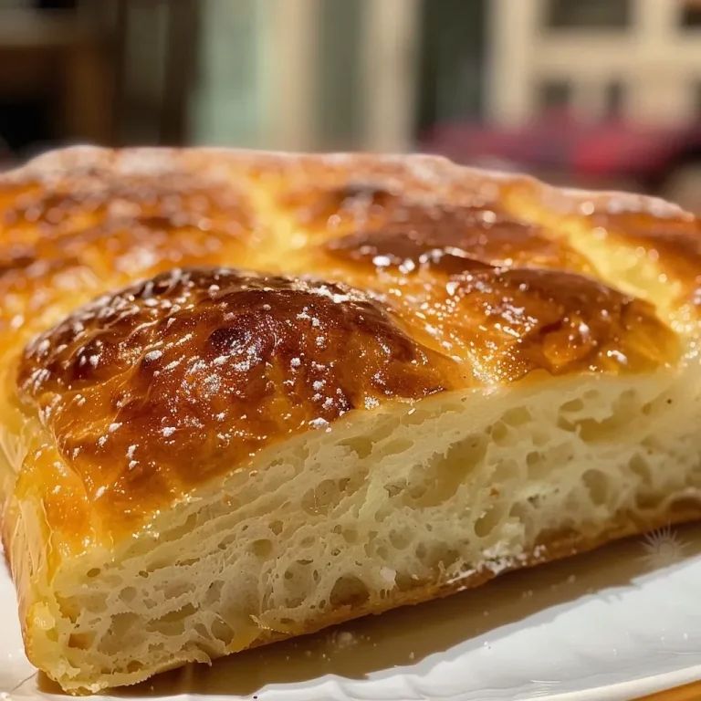 Himmlischer Hefekranz: Der perfekte geflochtene Brotgenuss A close-up view of a braided Hefekranz bread with a golden crust.