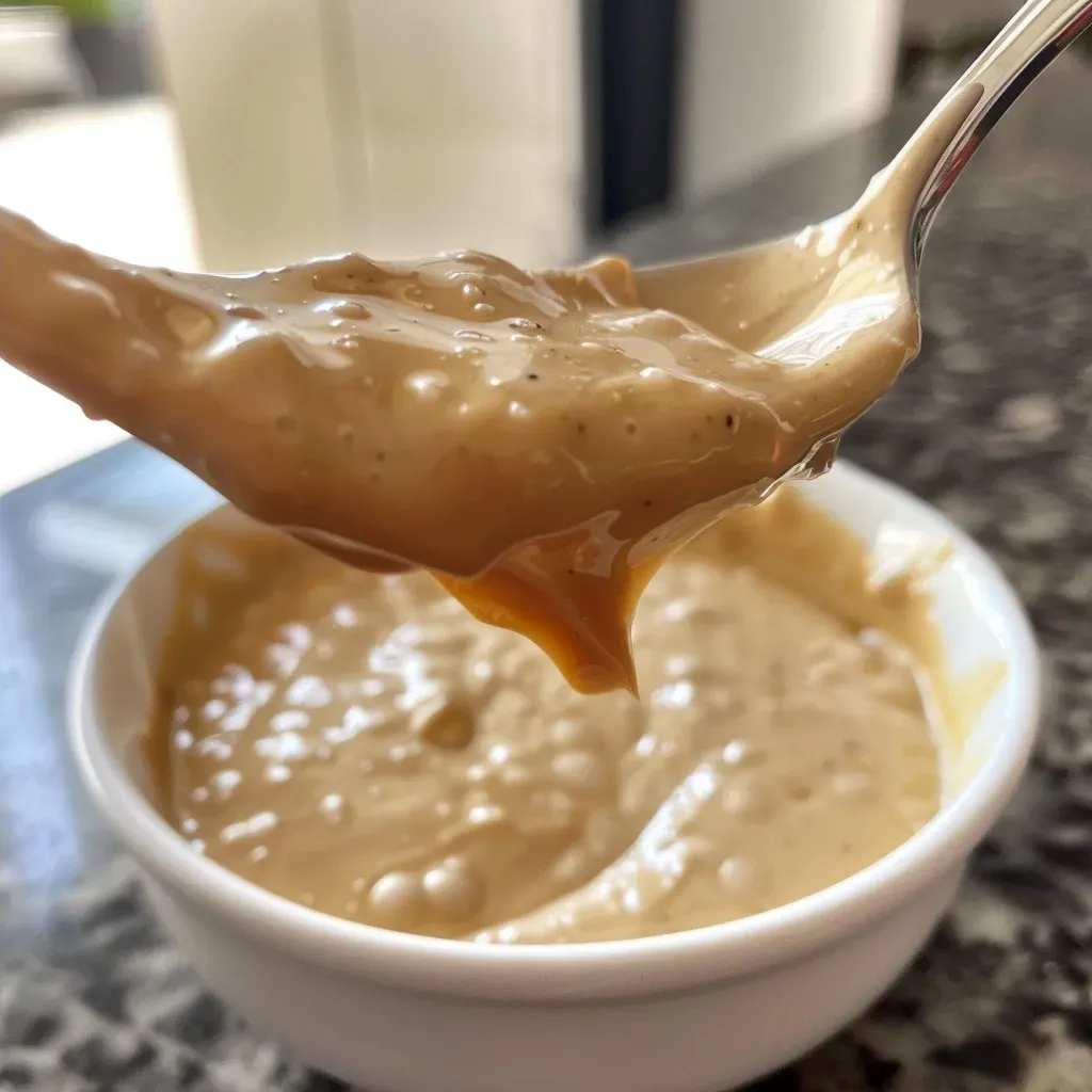 Side view of Overnight High Protein Cream highlighting its smooth texture.