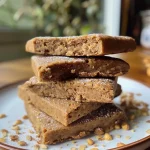 Close-up view of protein-rich pumpkin cookies with chocolate chips.