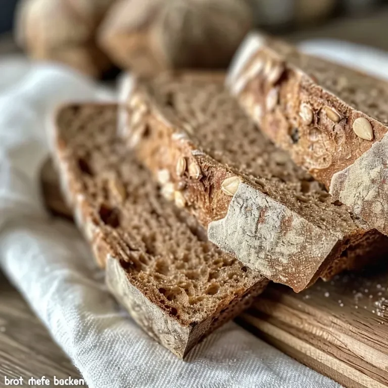 Knuspriges Walnussbrot – Der Genuss für jede Gelegenheit Close-up of a loaf of Walnussbrot showing the crust and walnut pieces.