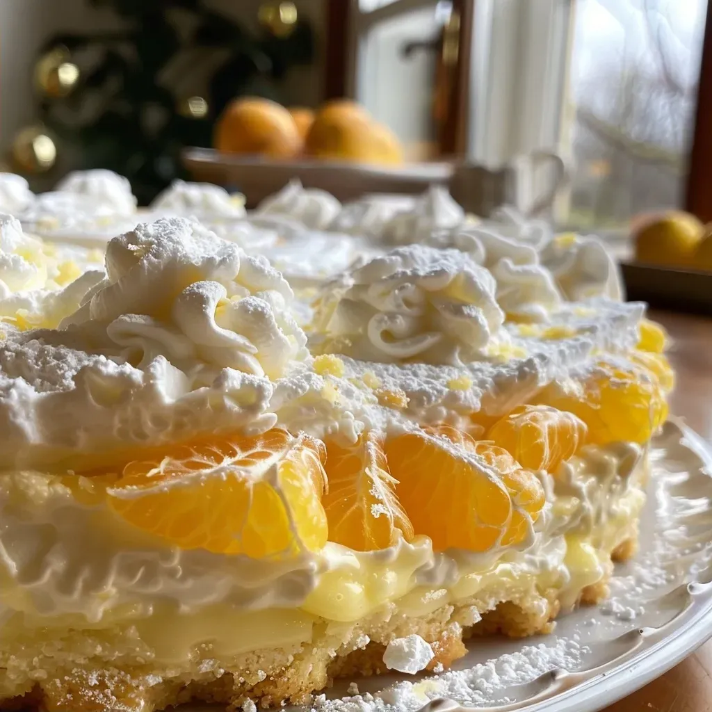 Juicy Käse-Sahne-Torte with a side view, highlighting the yogurt mousse and cake texture.